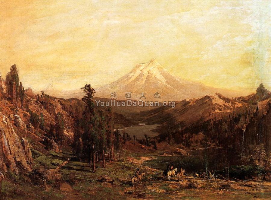 Mount Shasta and Castle Lake California - 托马斯·希尔